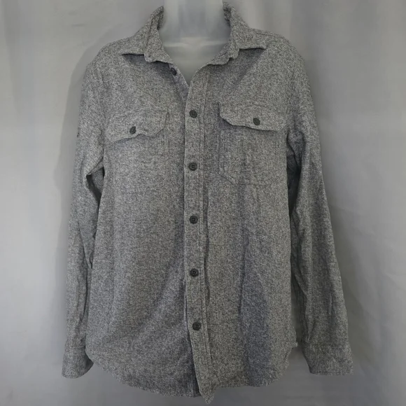 OLD NAVY Gray Casual Shirt Jacket - Picture 1 of 4